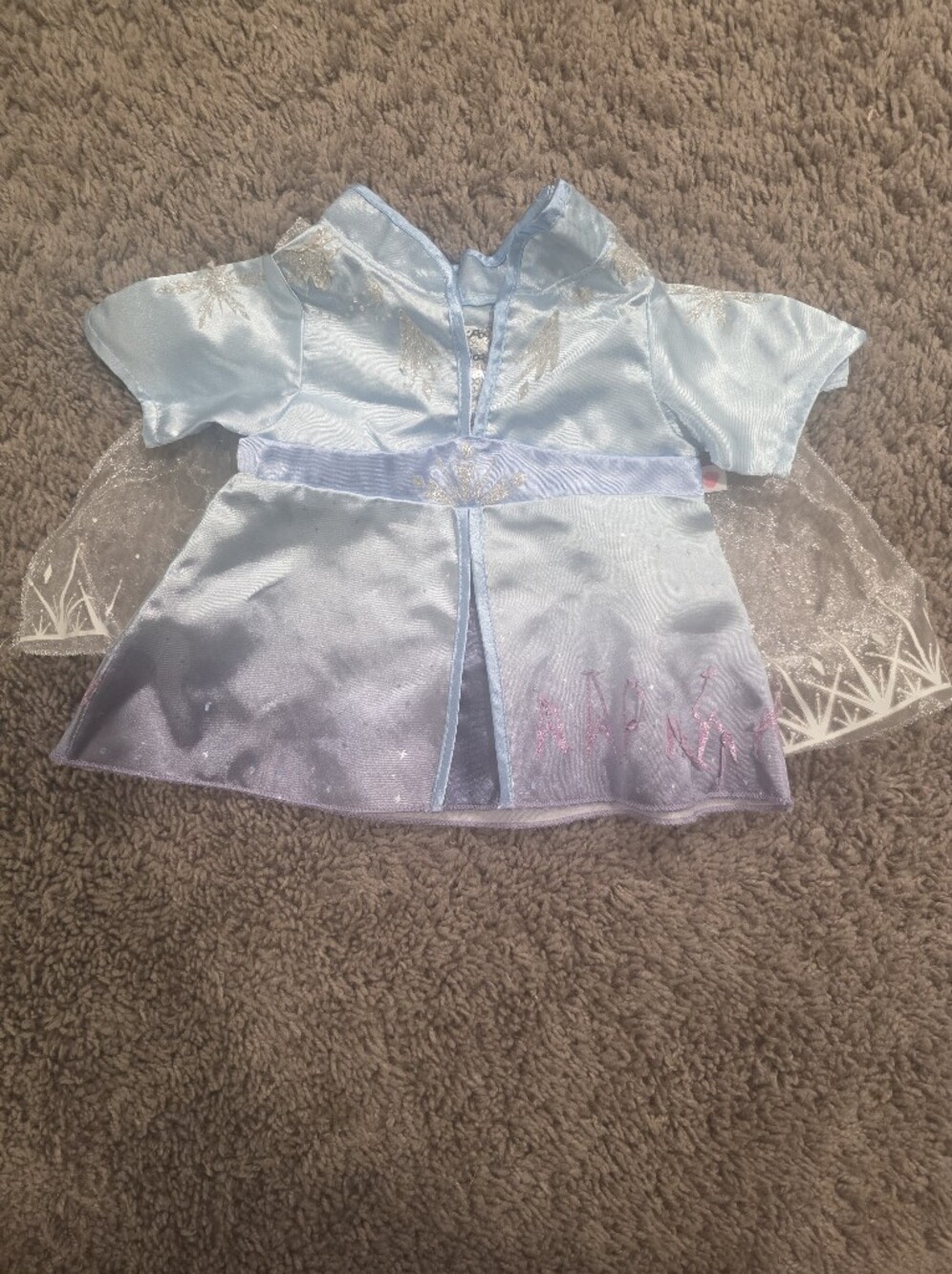 Build-A-bear Workshop Build a Bear Clothes Elsa Frozen Dress Princess